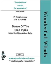 Reed Pipes from The Nutcracker for Flute Quartet cover